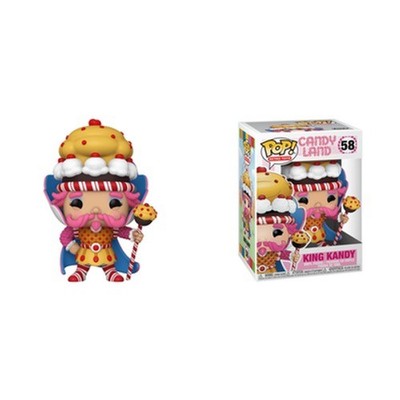 Funko Pop King Kandy Vinyl Figure #58 New Free Protector Retro Toys