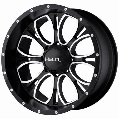 Helo Matte Black Center Cap With Logo Sticker – 3.25" Diameter For 5x135/6x135 Ford