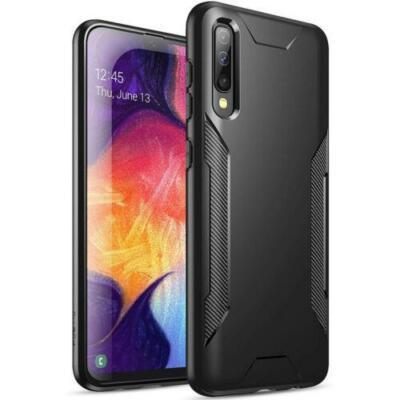 For Samsung Galaxy A50 Phone Case Poetic Slim Black Soft TPU Shockproof Cover