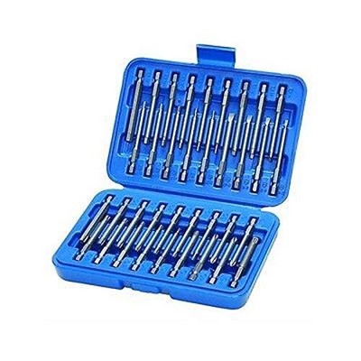 36 Piece Extra Long 3'' Screwdriver Bit Set 1/4 Shank Screwdriver Industrial S...