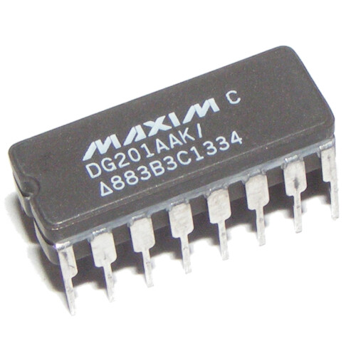 Dg201aak/883b Analog Switch Quad Spst Ceramic Dip16