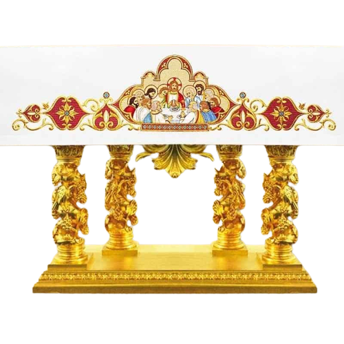 Embroidered Altar Cloth "Last Supper" Tablecloth Church Vestment AC136523