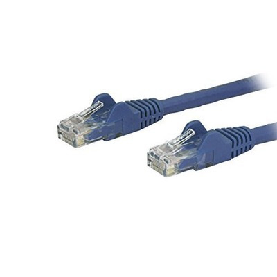 StarTech.com Black CAT 6 Gigabit Ethernet Wire -650MHz 100W PoE RJ45 UTP Categor