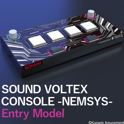 KONAMI SOUND VOLTEX CONSOLE 未使用 Konami Sound Voltex Console Arcade Controller with USB Cable