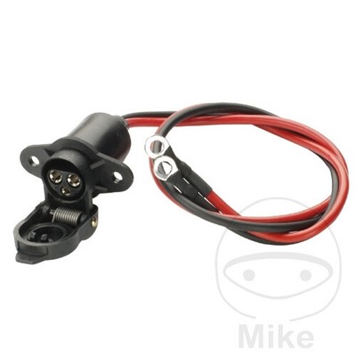 SIN MARCA Starting and charging socket for motorcycle