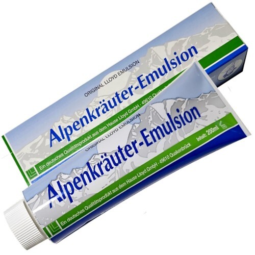 Lloyd AlpenkrÃ¤Uter Emulsion Creme Salbe KÃ¶Rperpflege Balsam Sportsalbe 200ml