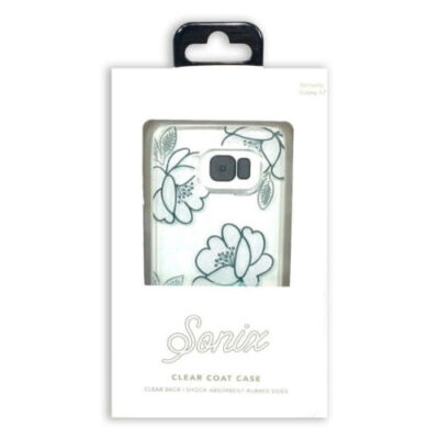 Sonix Clear Flower Design  Case For SamsungGalaxyS7 CAS LNT FLORETTE SAM GS7 BLU
