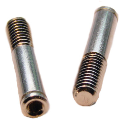 Team CRC 2pc Polished King Pin Set for 1:12 CRC Gen-X / CK25 CLN3250