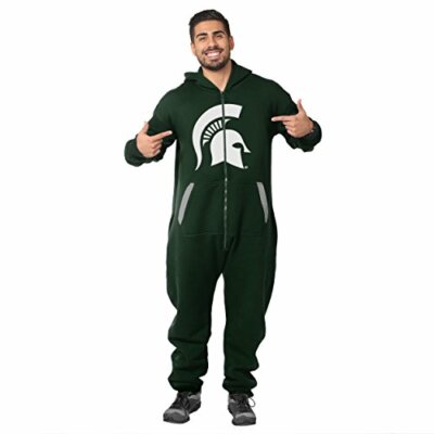 Комбинезон унисекс FOCO NCAA Michigan State Spartans, зеленый