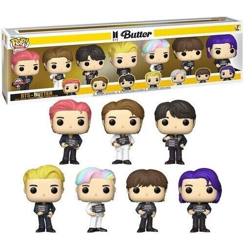 BTS Butter フィギュア 8体セット Funko Pop! BTS Funko Pop! 'Butter' Collection: Price, Release Date, Details