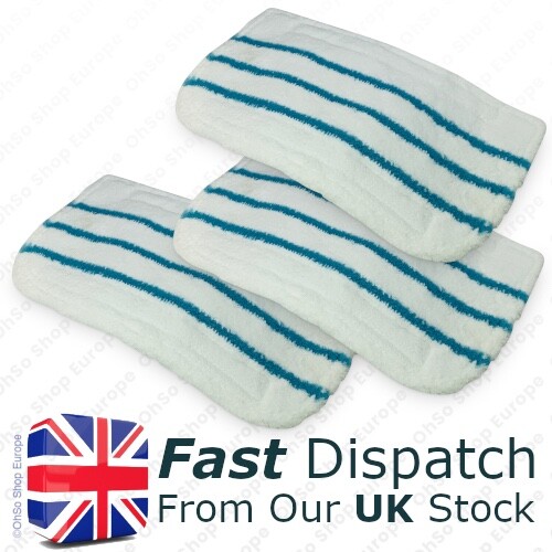 3x Lingettes Nettoyeur Vapeur Pour Noir Et Decker Fsm1500 1600 1610 1620 Fsmp20