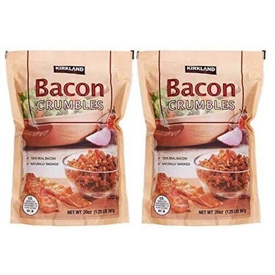 2 Pack | Kirkland Signature Crumbled Bacon Bits, 20oz