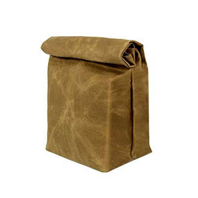 - Small Designer Tote For Men & Women, Trendy Brown
