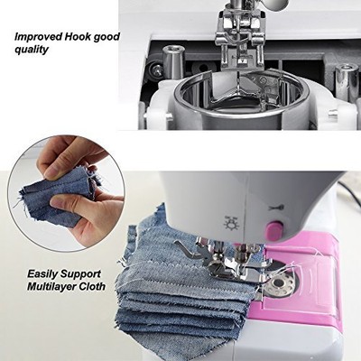 Nex NEX Sewing Machine Children Present Portable Crafting Mending W/ 12