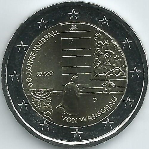 Deutschland EuromÃ¼Nzen Von 2020 Bis 2025, Unzirkuliert/Bankfrisch