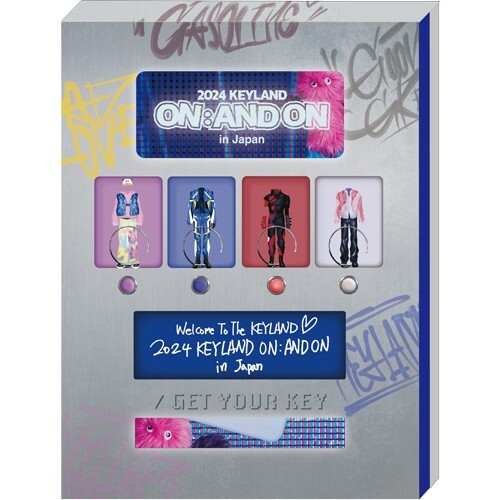 SHINee - 【SHINeeキー】2024 KEYLAND ON:AND ON Blu-ray SHINee KEY 2024 KEYLAND ON AND ON in Japan UM Limited Blu