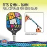 JOOLA x Britto Edge Guard Tape - Added Protection for Paddle Edge Guard and Covers Up Lead Tape. Custom Colorful Designs by Romero Britto. Fits Majority of Paddle Brands and Sizes
