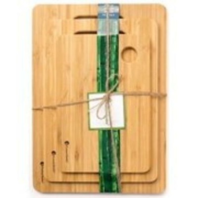 #1 Best Bamboo Cutting Board Set. A Set of 3 Chopping Boards made out of