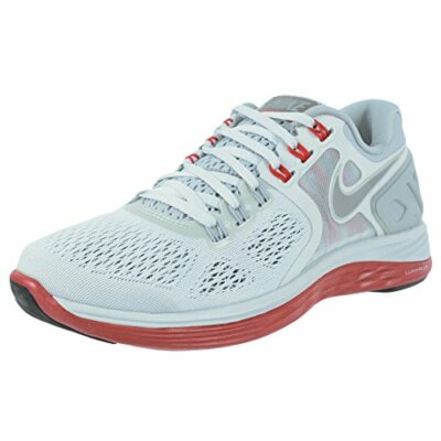 Nike Lunareclipse 4 Gray Red Sz 8 629682 004 Running Shoe