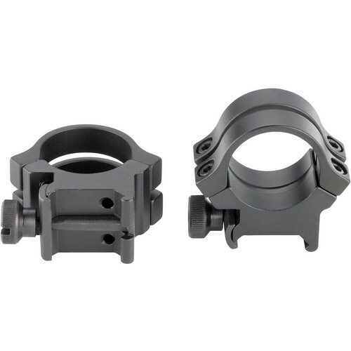 Weaver Quad Lock Extension Detachable Scope Rings 1 Inch High Matte