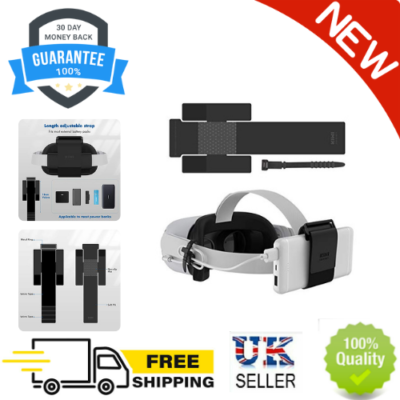 KIWI design VR Power Bank Fixing Strap for Oculus Quest/Quest 2 Accessories Comp
