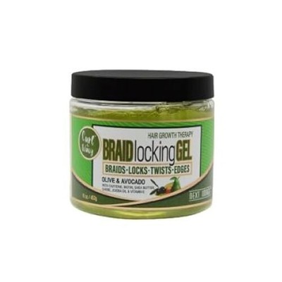 NEXT IMAGE - Braid Locking Gel [Olive & Avocado] 3oz