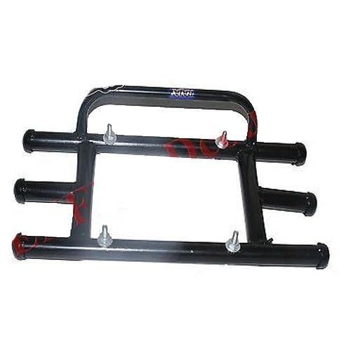 Front Bumper With Indicator Protector & Rear Bumper Black 3 Units Vespa PX  