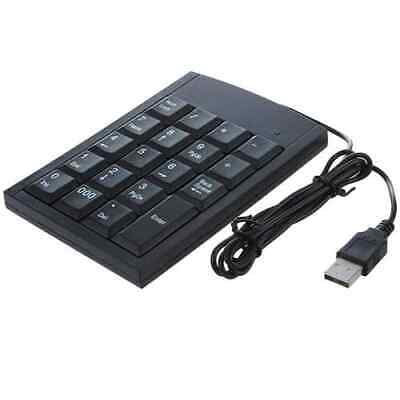 Mini teclado numerico USB Negro