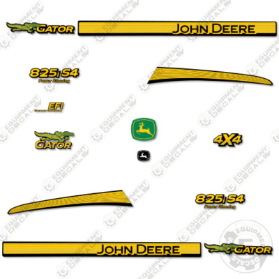 Fits John Deere Gator 825i S4 Decal Kit Utility Vehicle - 7 YEAR 3M VINYL!