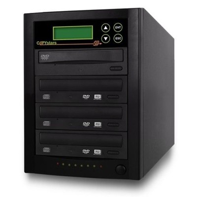 Copystars CD DVD Duplicator 4 burner Sata 24X burner DVDRW Copier Duplicator