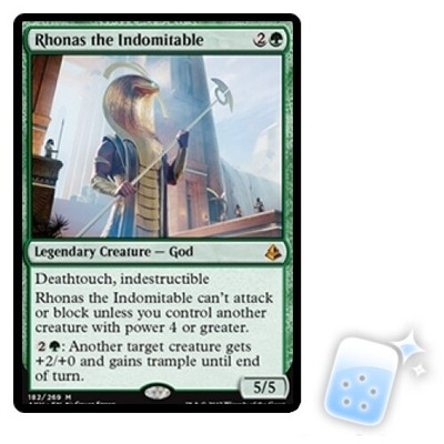 RHONAS THE INDOMITABLE Amonkhet AKH Magic MTG MINT CARD
