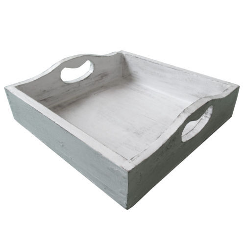 Contnenta Tablett, Gummbaumholz, Servertablett 59 X 40 Cm Aus Massv-Gummbaumholz, Höhe 4,3