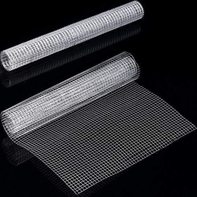 SATINIOR 2 Sheets 1/4 Inch Wire Metal Mesh Chicken Wire Net for Craft Work 13.7