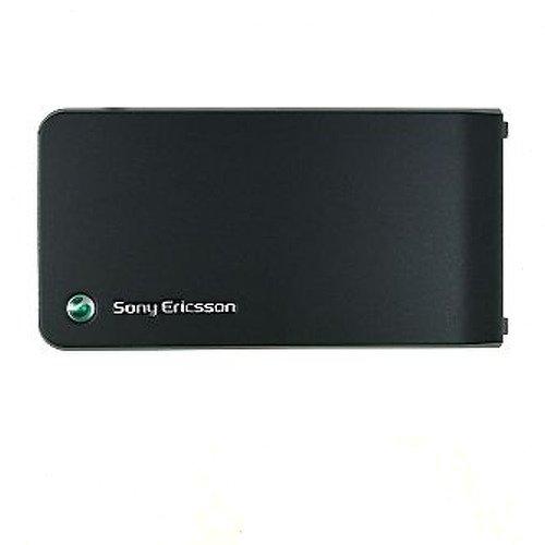 COVER ORIGINALE SONY ERICSSON S302 S302i BATTERYCOVER COPRIBATTERIA NERA
