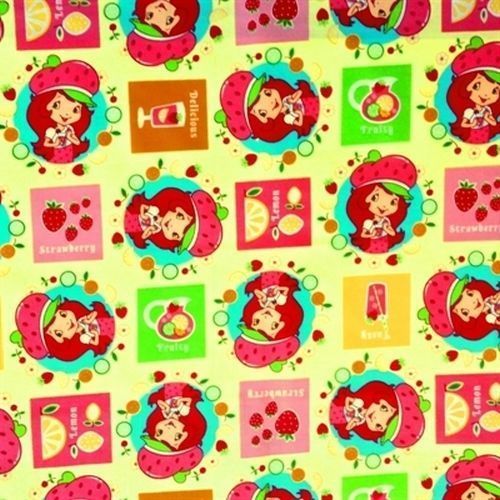 Strawberry Shortcake Craft Fabric