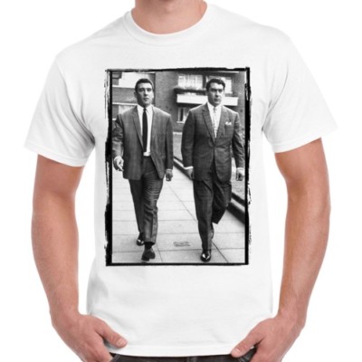 The Kray Twins Brothers East London Gangster Prison Vintage Retro T Shirt 1931