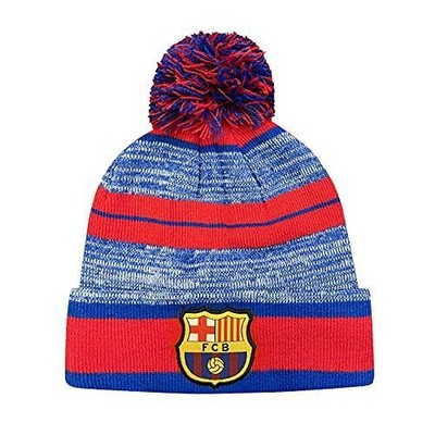 Icon Sports (ICOZ7) Boys' Standard FC Barcelona Team Beanie, Blue, OSFM