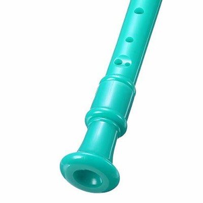 8 Hole Soprano Descant Recorder With Cleaning Rod  Case Bag Music Instrument