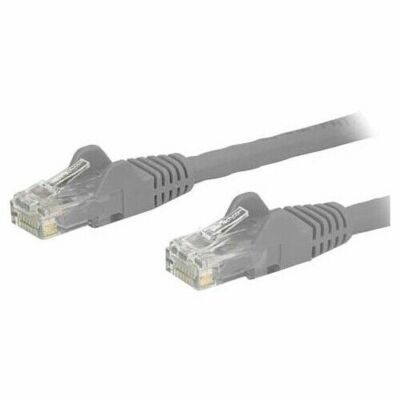 2 Pack - Startech 2FT CAT6 RJ-45 Gray Snagless Ethernet cable N6PATCH2GR