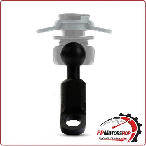 90562 STAFFA SUPPORTO CON ATTACCO PER SPECCHIETTI O VITI PASSANTI MOTO