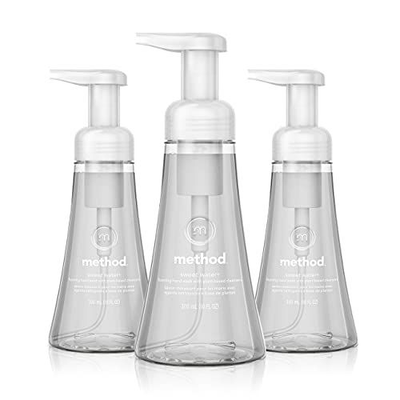Method Foaming Hand Soap, Sweet Water, 10 Fl Oz (Pack of 3),