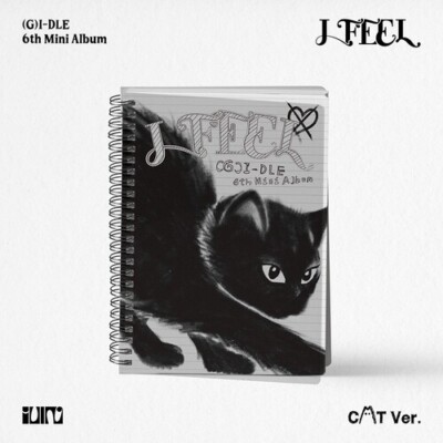 (G)I-Dle - I feel (Cat Ver.) [New CD] With Booklet, Photos, Poster, Stickers