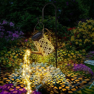 , Solar Waterfall Lights With String ...