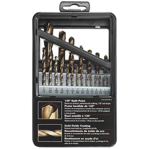 SKIL 21-Piece Set High-Speed Steel Twist Drill Bit Set