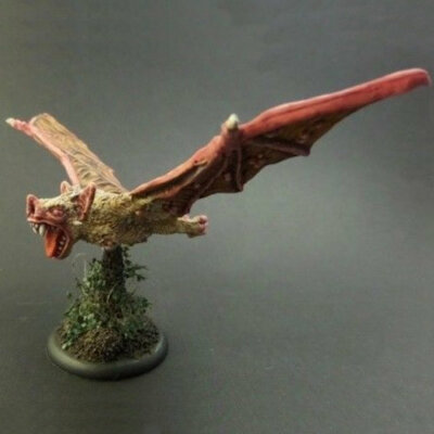 Reaper Dark Heaven Legends 02739 Dire Bat Monster Undead Giant Vampire Fell D&D