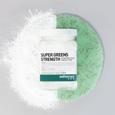Authentic Esthemax Peel-Off Hydrojelly Mask - SUPER GREENS STRENGTH - 30fl oz