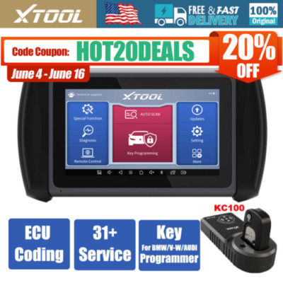 XTool IK618 Bidirectional OBD2 Scanner Car Key Tool