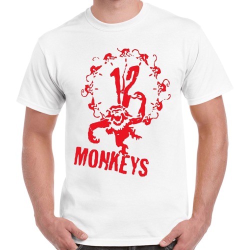 12 Monkeys Tシャツ 1995年製ビンテージヴィンテージ 12 Monkeys 1995 Vintage T-Shirt - Psyne Co.