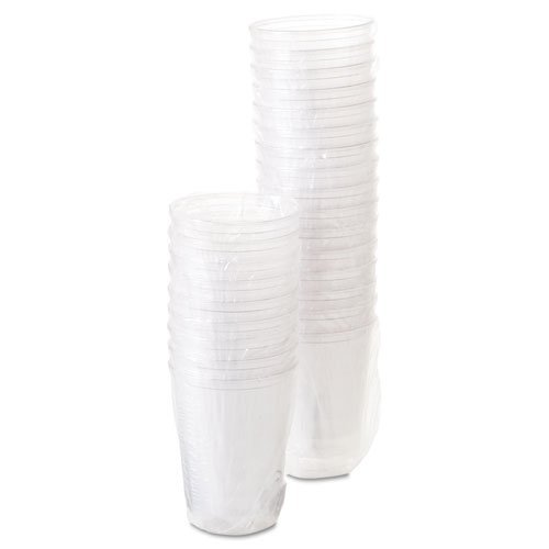 SOLO Individually Wrapped Cups TP10DW Ultra Clear PETE Cold Cups 10 oz 500 CT.