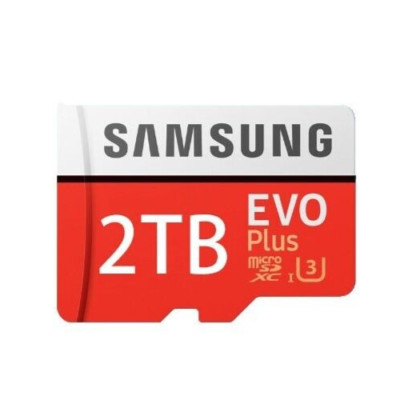 Samsung 2TB EVO Plus MicroSD MicroSDXC Class 10 UHS-I U3 4K HD Memory Card